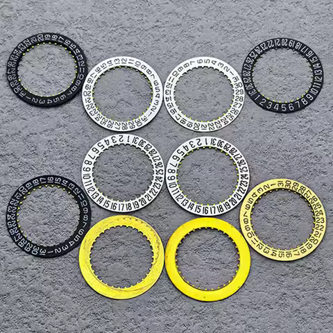 ETA 2824 2836 Movement Date Wheel Dial Fits 2824 2892 2836 Movement Crown at 3.0/6.0 Day Date at 3.0