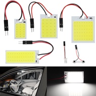 LED COB Universal 12V Car Interior Dome Light with T10 Festoon Adapter for Roof