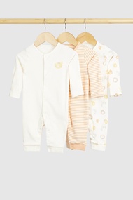 ชุดสลีพสูทเด็ก Mothercare Sleepsuit  - 3 Pack HD740IF120IF121IF122IF123IF124