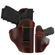IWB Leather  Holster for Concealed Carry Compatible with Glock 19/43X XDS/Hellcat Taurus G2C/G3C/GX4