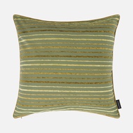 Stripes Chenille Cushion Cover 22 - Kakhi