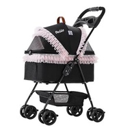 Bello車包分離款四輪萬向狗狗推車寵物手推車 car bag separated four-wheel universal dog stroller pet stroller