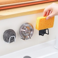 Durable Sponge Holder 5 x 4.5 x 3 Storage Kitchen Shelf Multi-Use Stainless Steel Hook