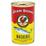 Sardin mackerel ayam brand 155g