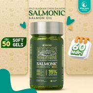 Olive Care Minyak Ikan Kucing SALMONIC Murni dan Alami Non-GMO Tinggi Omega 3 EPA DHA dan Omega 6 Fi