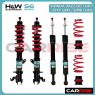 H&W Suspension S6 Series - Honda Jazz GE,GK/ City GM2, GM6, GN2