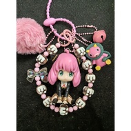 DISNEY PRINCESS BAGCHARM DISNEY PRINCESS KEYCHAIN NANCI BAGCHARM/ ANYA BAGCHARM NANCI KEYCHAIN