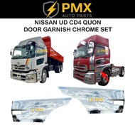 NISSAN UD CD4 QUON DOOR GARNISH CHROME SET TRUCK EXTERIOR CHROME ACCESSORIES