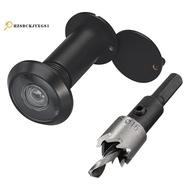 220-Degree Solid Peep Holes for Door with 16mm Drill Bit,0.63in Door Peephole for Door Thick From 1-