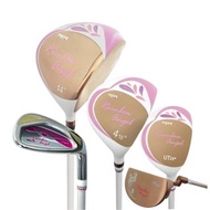 【MEGA GOLF】Rainbow Angel粉鑽閃耀玫瑰金女桿3W6I1PT