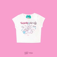 DADDY | Twenty Wendy x Daddy Baby Tee เสื้อ baby tee ลายน้องกระต่ายน้องไอวี่ สุดน่ารัก