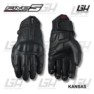 FIVE5 Advanced Kansas Leather Riding Gloves Men