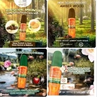 Makarizo Spray Hair Energy Scentsion Baru Amber Wood dan Emerald Crush 100ml