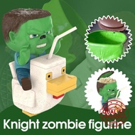 Mycrafty My World Zombie Knight Figurine Toy Doll Small Building Particle Block Fan Gifts P8k7