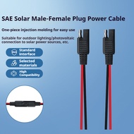 1.1m SAE Male & Female Plug Power Cable,Solar Battery Plug Cord,Battery Lead,Battery Plug Wire,Car E