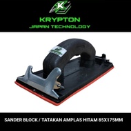 Sander block / sandpaper base (black) 85X175mm