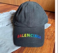 Balenciaga 巴黎世家彩虹帽簷款帽子