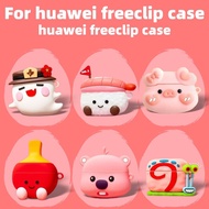 For Huawei freeclip case Shockproof Headphone Case Cover Huawei freeclip case Shockproof Silicone Co