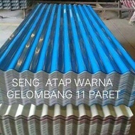 Terlaris SENG GELOMBANG WARNA ANGSA GALVALUM