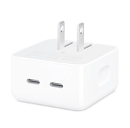 Apple 35W Dual USB-C Port Compact Power Adapter (2022) [iStudio by UFicon]
