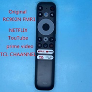 Original Bluetooth Remote Control RC902N FMR1 For TCL 857565555043S446 5565 75R646 50556575S546 4K LED TV