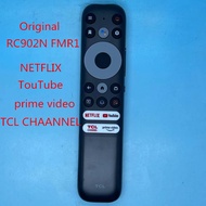 Original Bluetooth Remote Control RC902N FMR1 For TCL 857565555043S446 5565 75R646 50556575S546 4K L