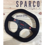 Spc FORMULA 1 STEERING WHEEL-STIR RACING F1 SUEDE-SETIR RACING MODEL F1-SETIR RACING FORMULA1 MODEL