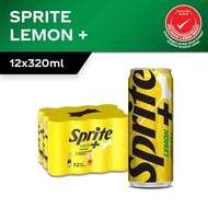 Sprite Lemon Plus (Lemon+) Can 320ml x 12