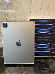 🔋100% 🔹M2晶片🔹🍎2022 iPad Pro 四代平板電腦(11吋/WiFi/128G) 🍎銀色蘋果原廠保固2025/2/1