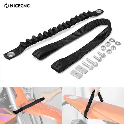 NICECNC For 2026 2025 2024 GasGas EC 300 EC 250 Front Rear Holding Straps Lifting Belts Kit EW500F E