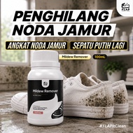 Flap Shoe Shoes Care - Mildew Remover - Cleaner Pembersih Penghilang Noda Jamur Sepatu Kanvas Putih