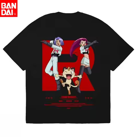 Pokemon Mimikyu Graphic T Shirt 2026 Summer Oversized Loose Fit White Cotton Short Sleeve Anime Stre