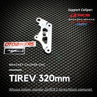 Breket Kaliper Disc 300 320 Mm Mp Tiger Megapro Verza Cb150R Old Revo