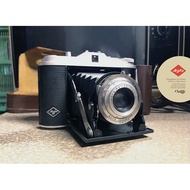 ArtLife @ AGFA B2 Speedex Folding Case Deluxe Leather German Snake Belly Old Camera