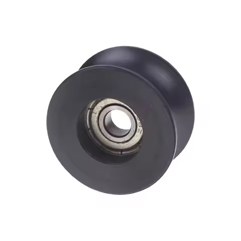 **1Pcs BU0840 U Type U-Groove Pulley Roller Guide Wheel Pulley Wheel Poleas Para Cuerdas Plastic Coa