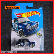 Hot Wheel Morris Mini Mr Bean Mini Cooper Collection Series HW Snow Stormers Kereta Mini Cooper Diec