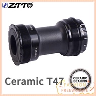 FREEWOODIE T47 Bottom Bracket, DUB 30mm 24mm Crankset Threaded Bottom Bracket, Durable 28.99mm Splin