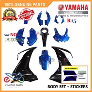 R15 B2S2 DPBMC BODY COVER SET + STICKER GRAPHIC - BK6-F0000-10-P0 BK6-FG000-10-P0