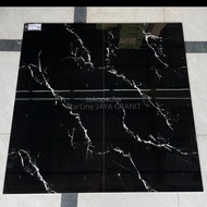 granit 60x60 black motif marble glazed polish kramik lantai