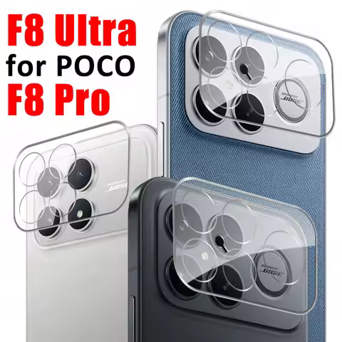 3D Tempered Glass Lens Cover For Xiaomi POCO F8 Ultra POCOF8 Pro Little F8Ultra F8Pro 5G Rear HD 9H 