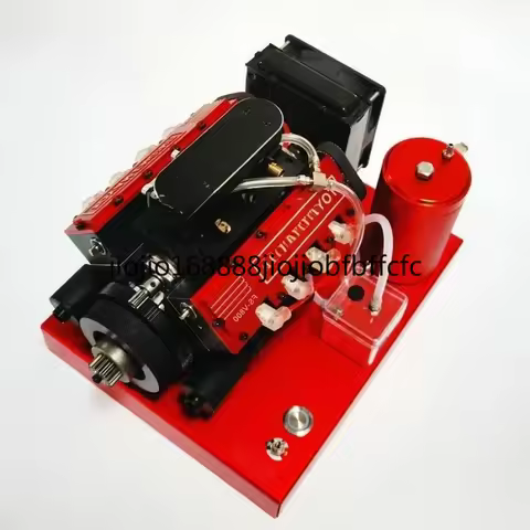 Suitable for V-8 Cylinder Engine Model V8 Mini Micro Engine FS-V800 Transparent Fuel Tank Igniter