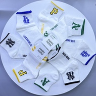 [ Authentic ] MLB-SET OF HQ DOMESTIC MLB SOCKS_ LOW NECK