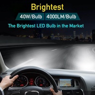 หลอดไฟหน้า8000Lm 6000K H11 Led 2ชิ้นสําหรับ Toyota 4Runner 2006-2019 Camry 2012-2018ปลั๊กแอนด์เพลย์