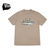 Pop Shop Men's Angkor Wat Graphic T-shirt - Desert Taupe