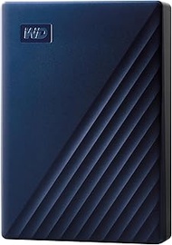 WD 6TB My Passport for Mac, Navy,Portable External Hard Drive with Backup Software and Password Prot