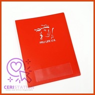 ◹ ◎ PRU LIFE UK Clearbook Display book prulife policy delivery booklet
