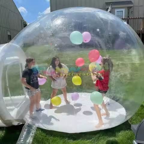 Outdoor Kid's Camping Hotel Tent Lodge Houses Bubble House Inflatable Balloon for Party Event