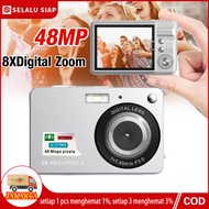 Kamera DIGITAL POCKET DIGIMO ORIGINAL FULL SET 48MP 8X 1080P Kamera Digital Pocket Kamera Murah Digital Camera Mini