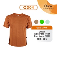 Oren Sport QD Quick Dry Plain T-Shirt QD04