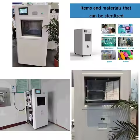 26 128l Hydrogen-peroxide H2o2 60% Concentration Plasma Sterilizer Cheap Price